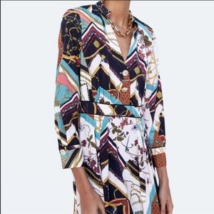 Zara Patch chain dress size S